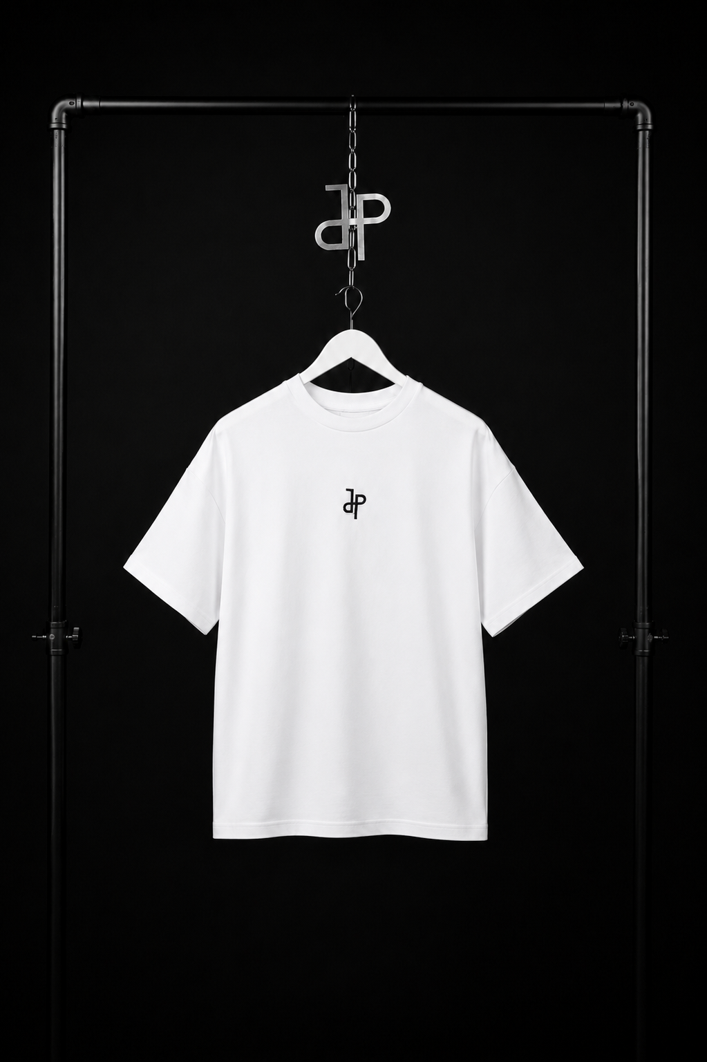 T-shirt oversize brodé