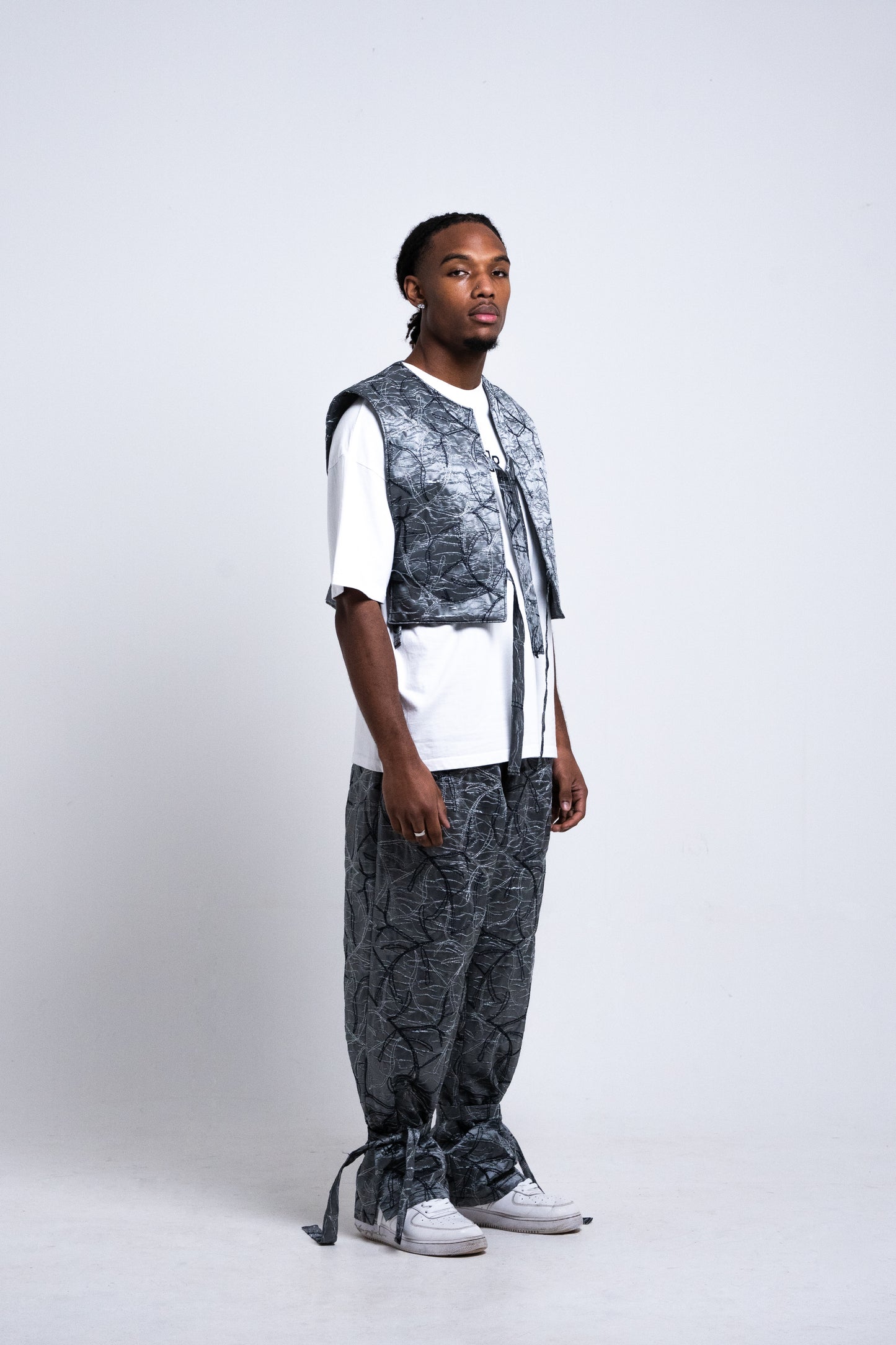 Pantalon Taille Élastique - ABSTRACT
