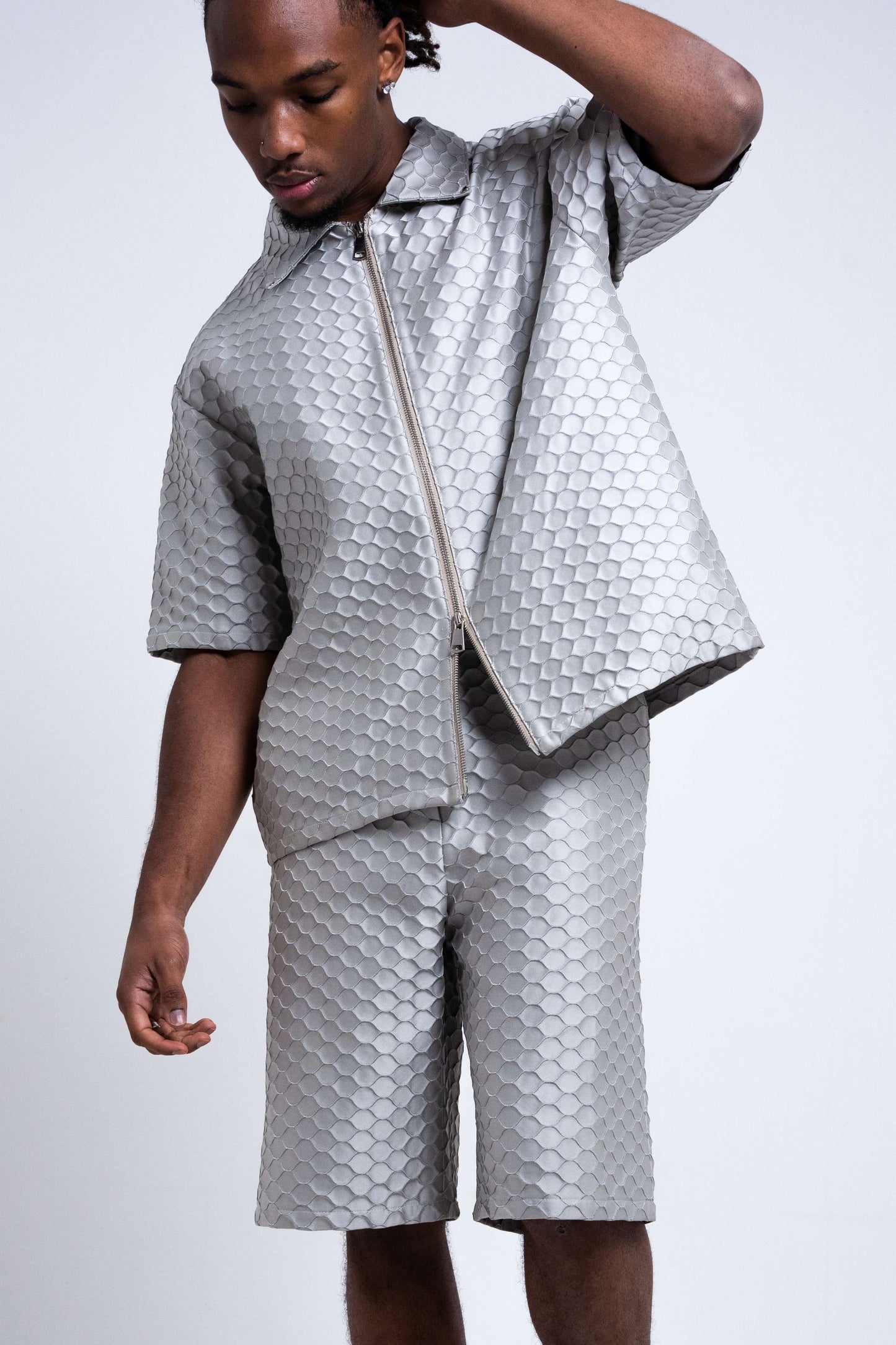 Chemise zippée double curseur - SCALES