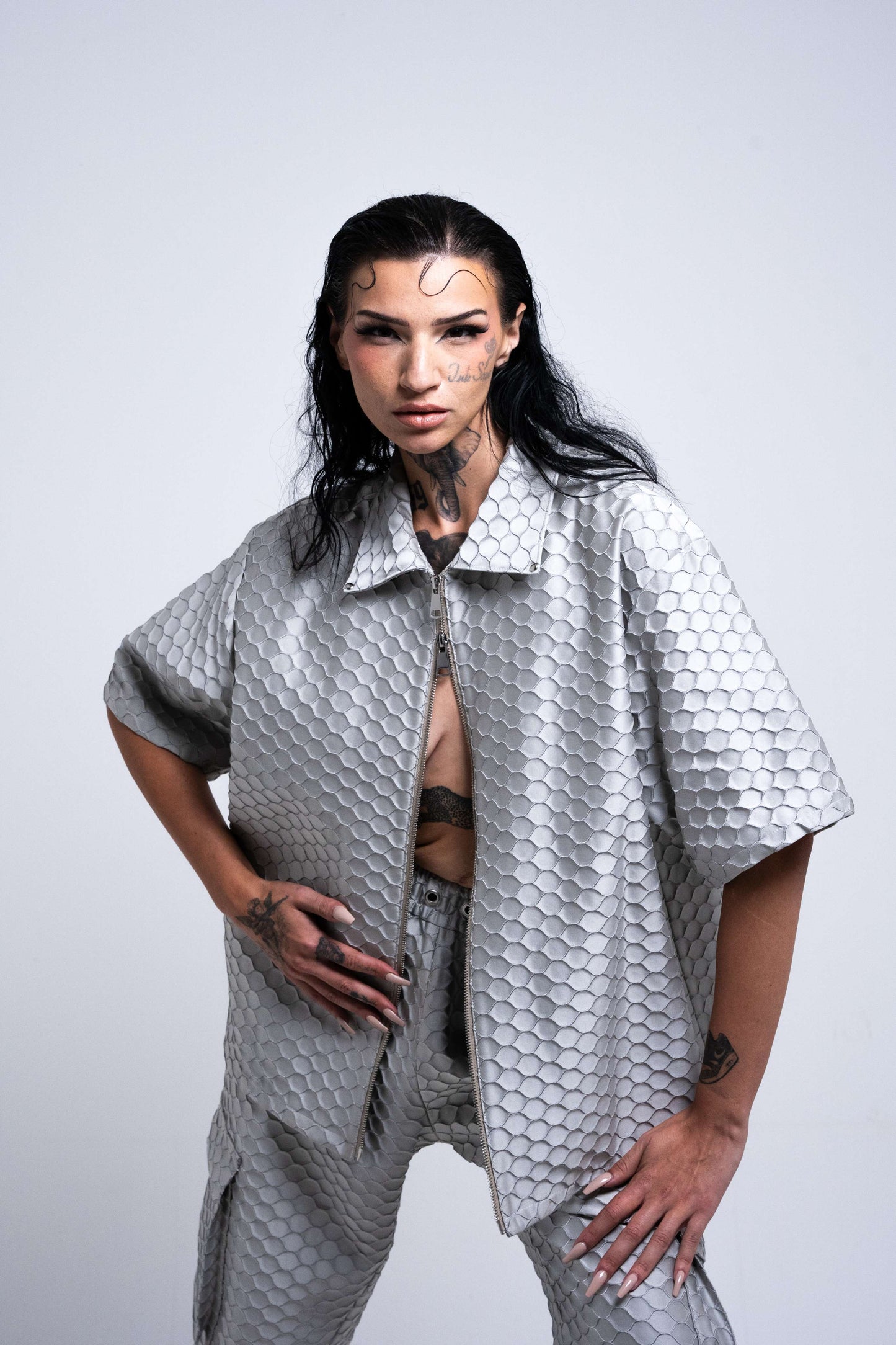 Chemise zippée double curseur - SCALES