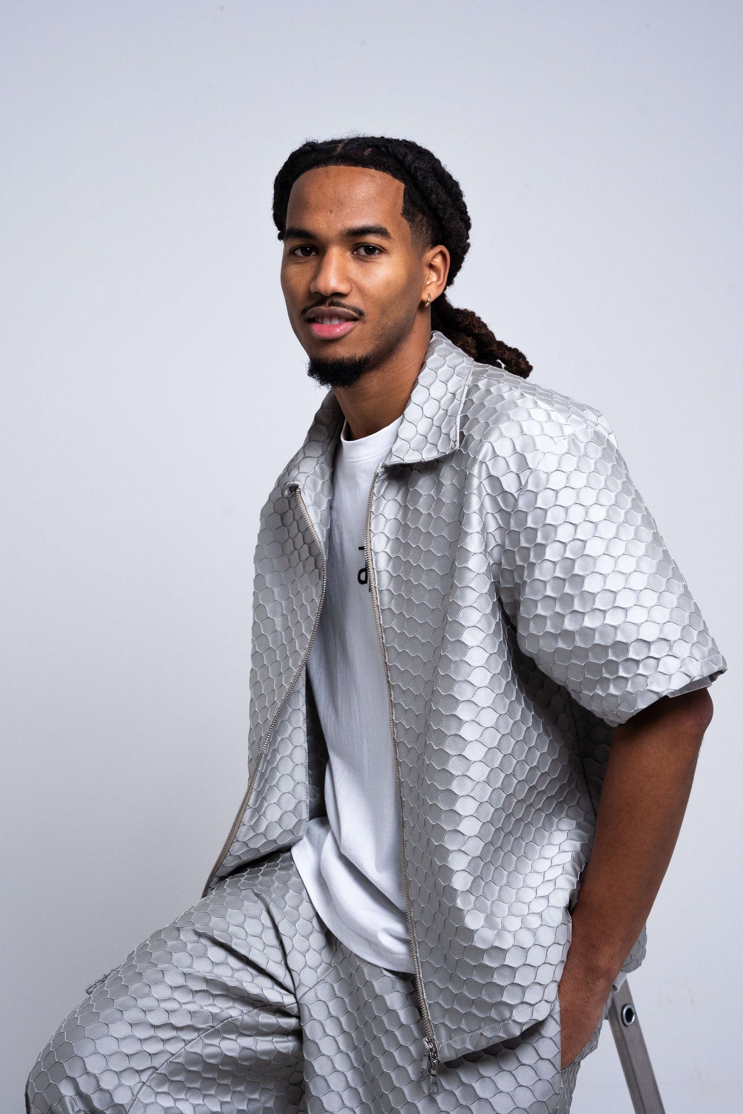 Chemise zippée double curseur - SCALES
