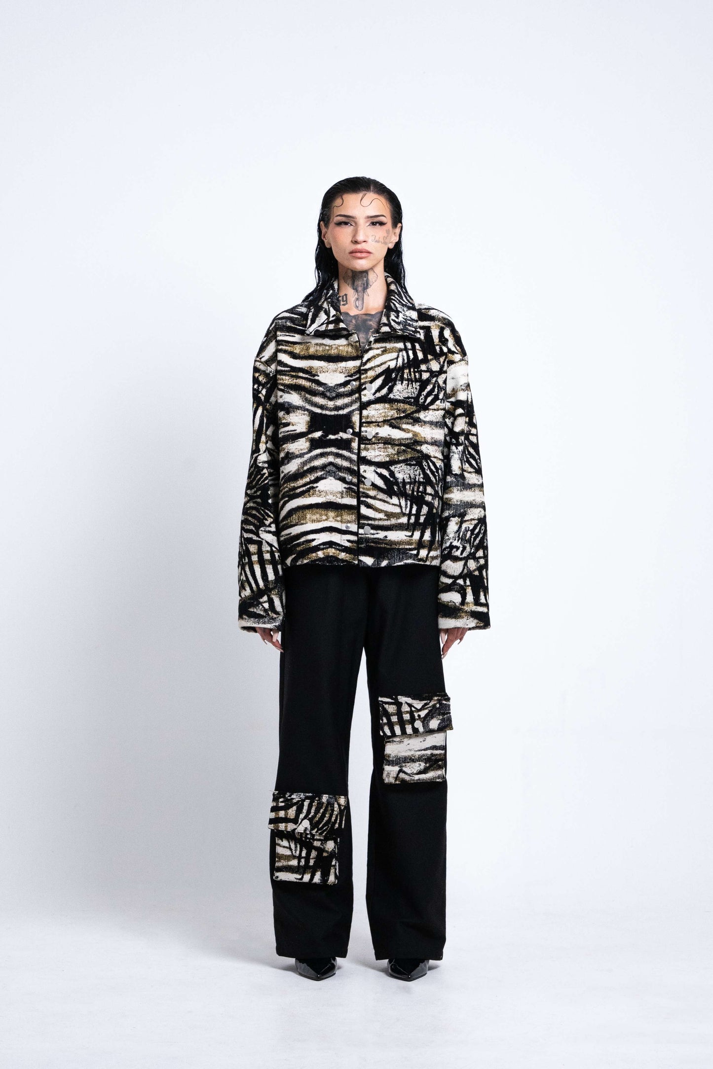 Veste oversize - ZEBRA