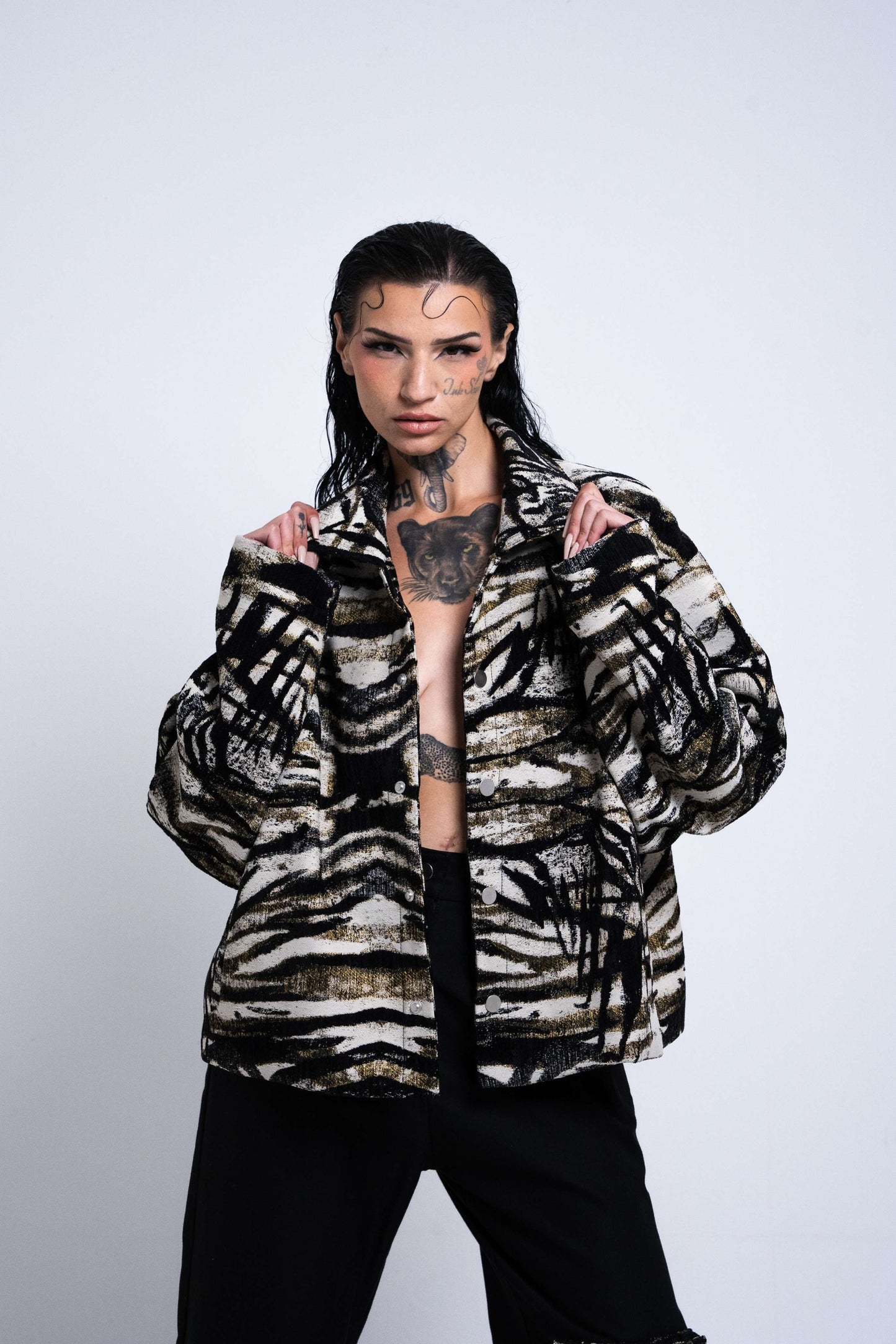 Veste oversize - ZEBRA