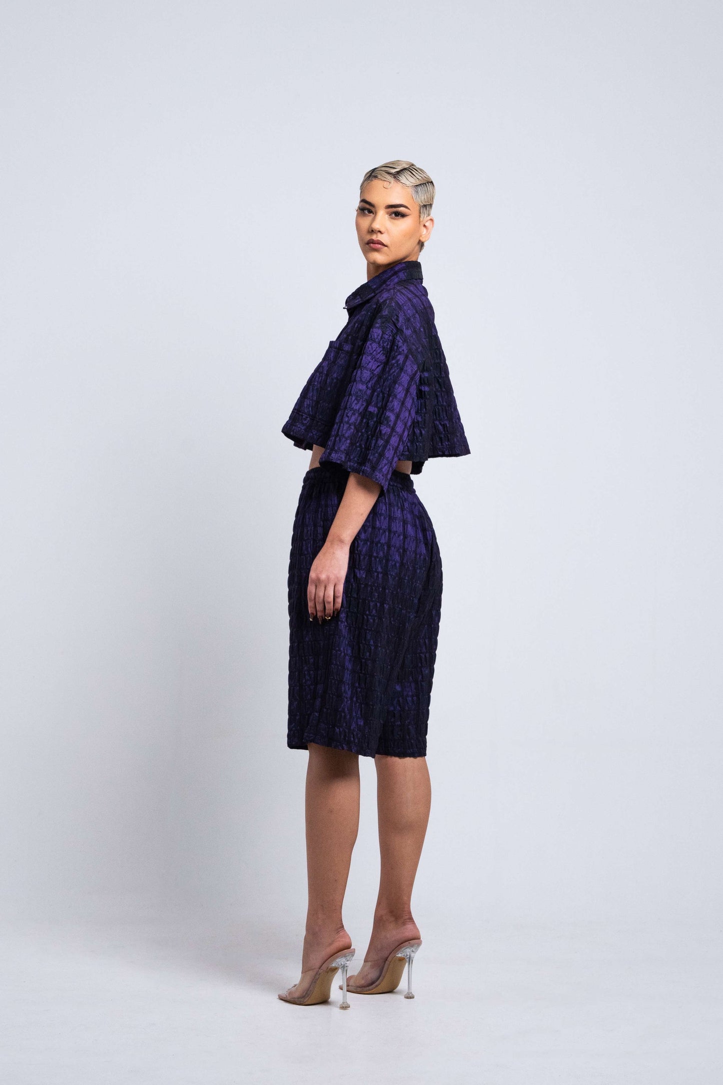 Chemise crop - DUSK