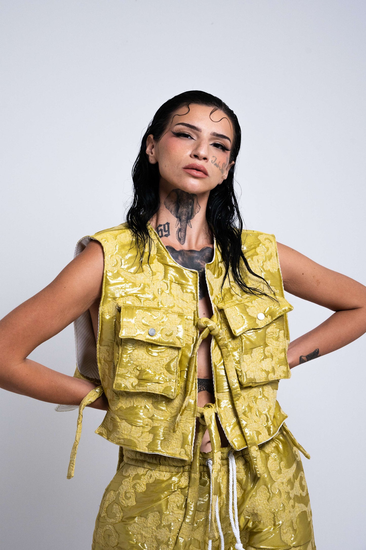 Gilet sans manches avec poches 3D - SAHARA