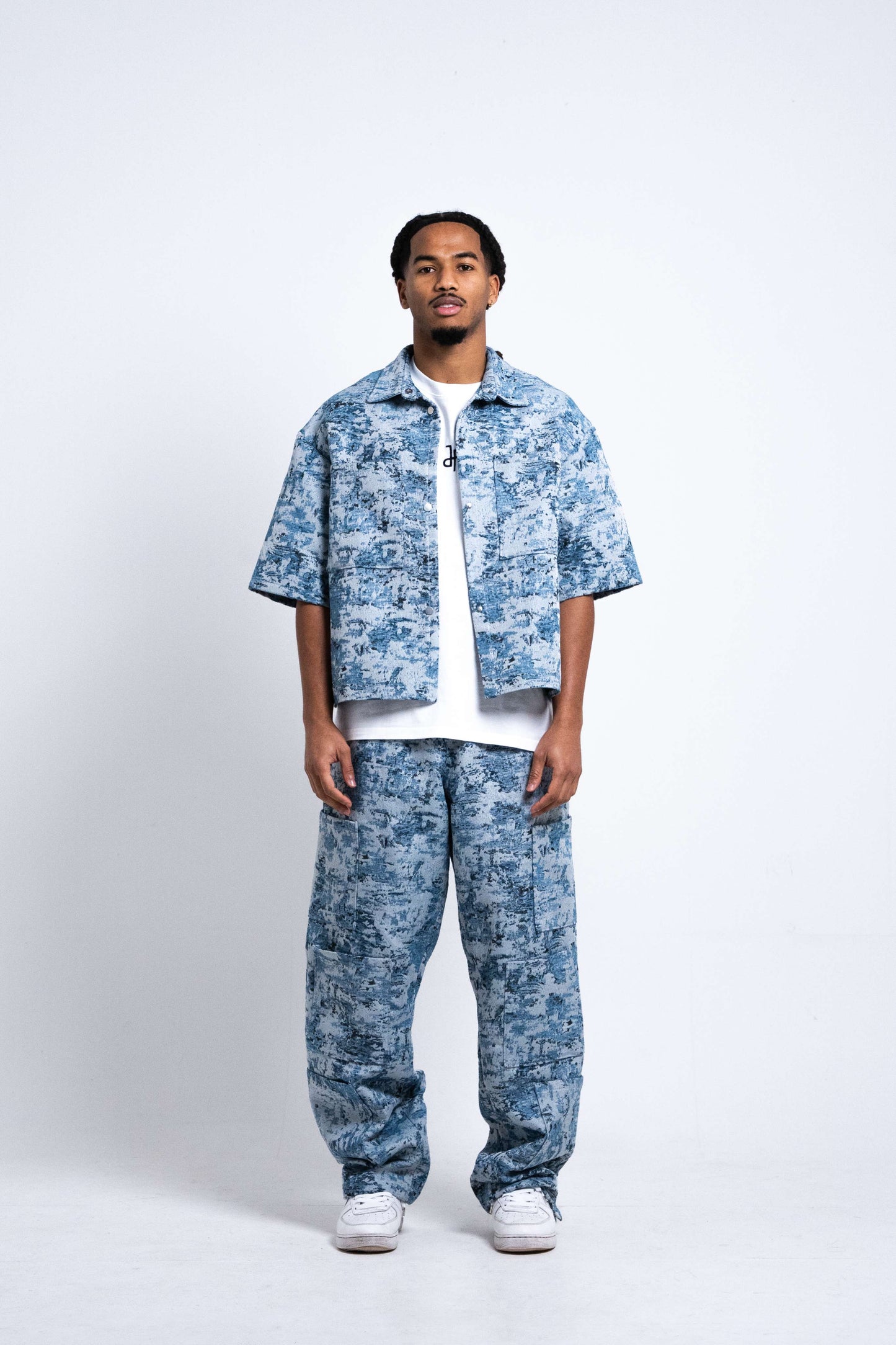 Chemise Coupe Crop - LAGOON