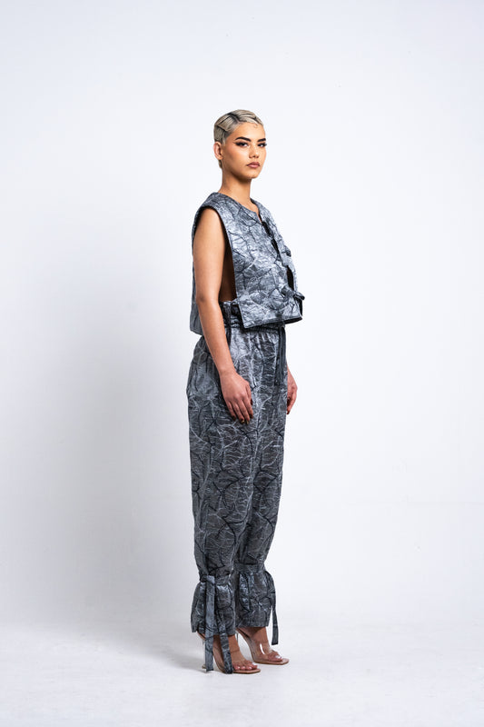 Pantalon Taille Élastique - ABSTRACT