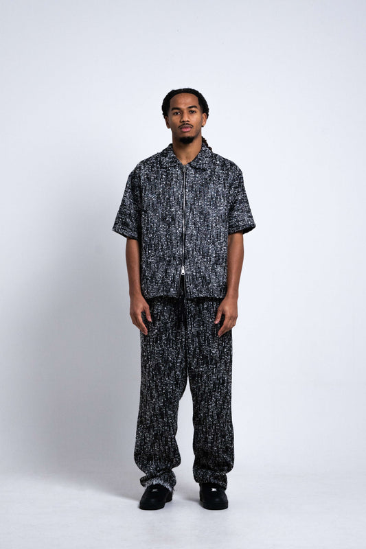 Pantalon Taille Élastique - TWEED