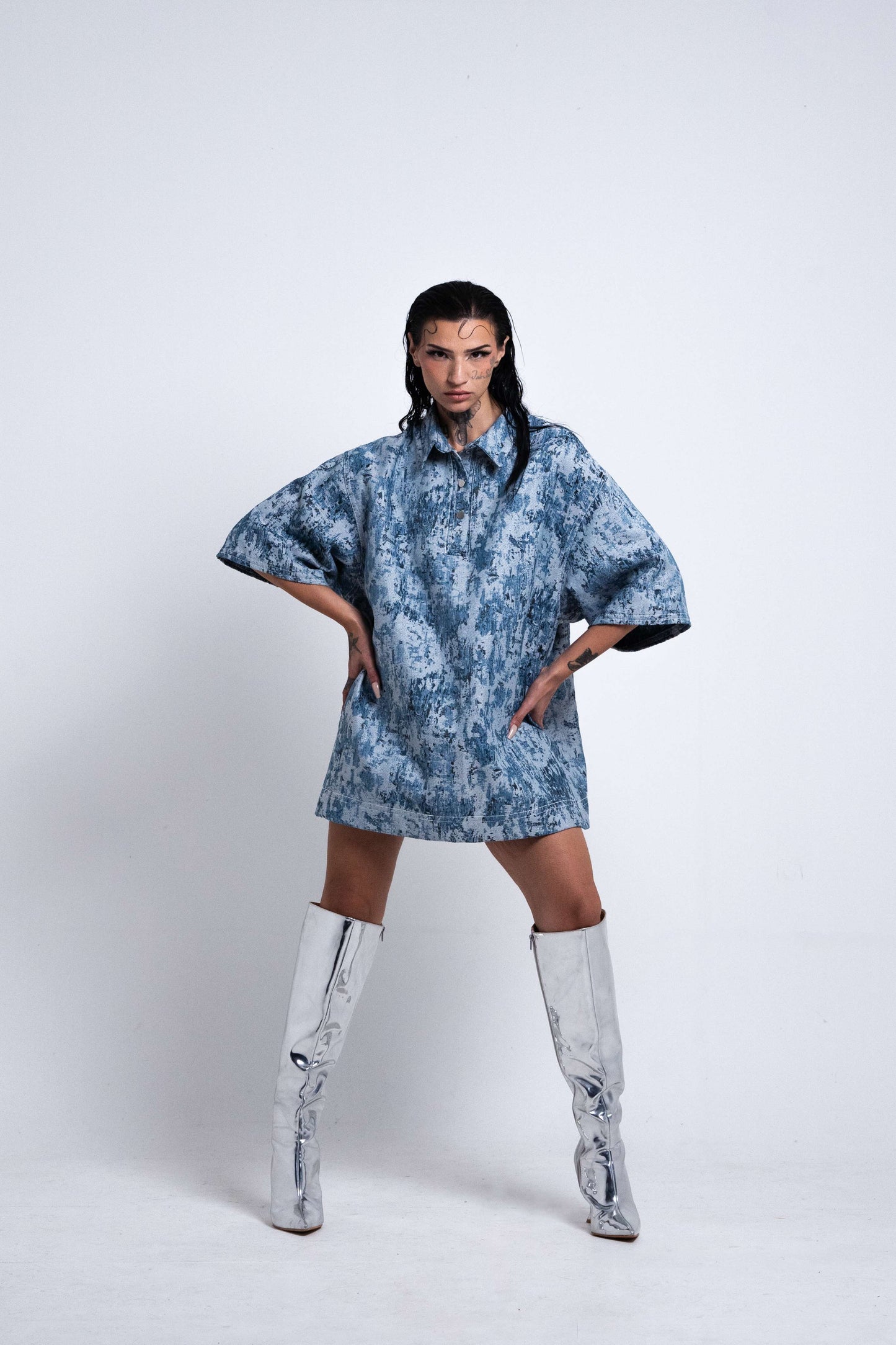 Polo coupe oversize - LAGOON
