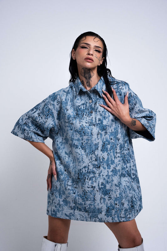 Polo coupe oversize - LAGOON